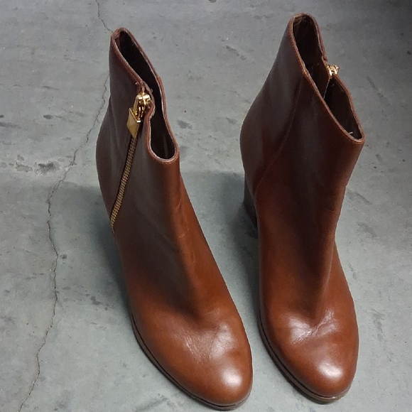 Michael Kors Shoes - Michael Kors Chestnut Ankle Booties